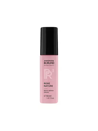 ANNEMARIE BÖRLIND | ROSE NATURE NIGHT REPAIR DROPS NACHTSERUM 30ml | 